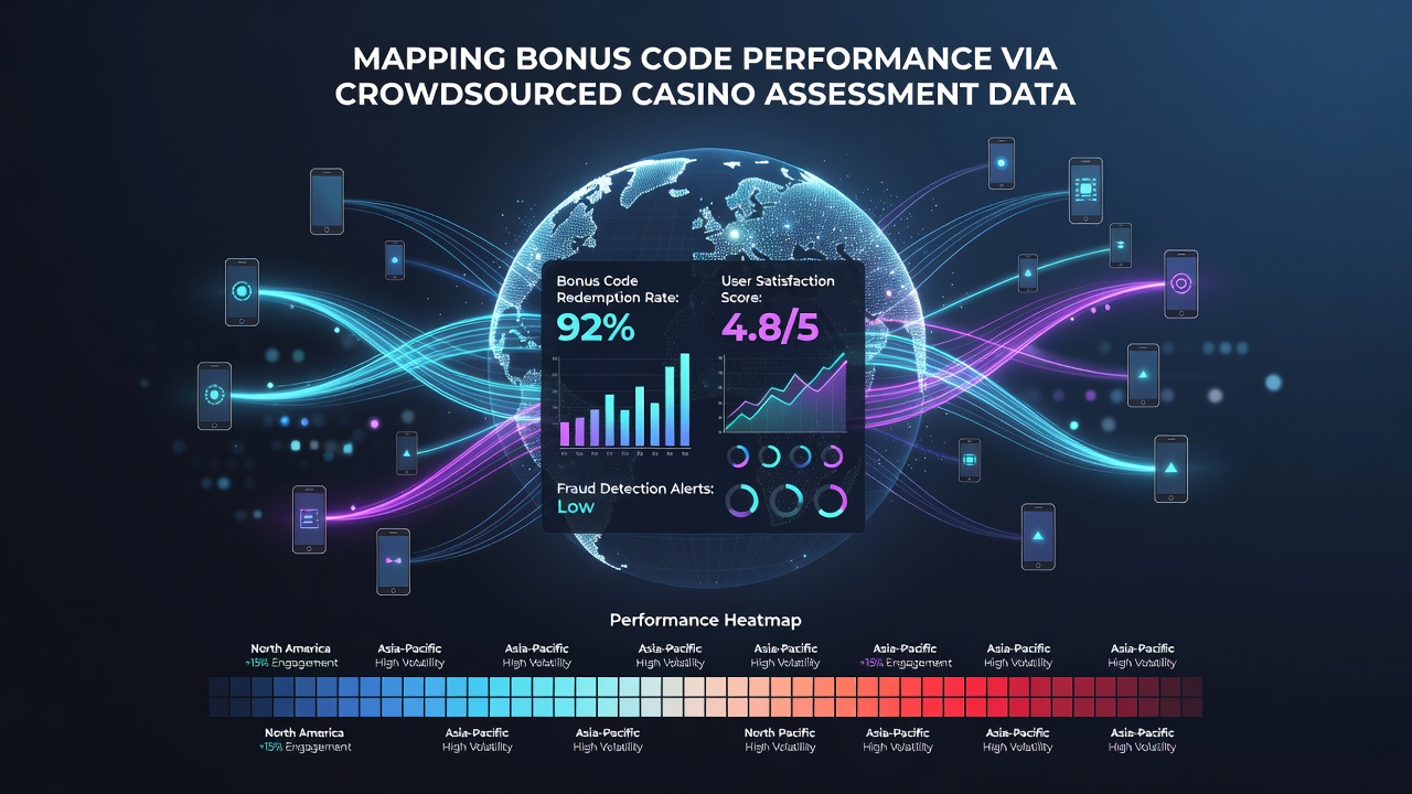 Detailed charts comparing bonus code redemption rates and player satisfaction scores from crowdsourced assessments